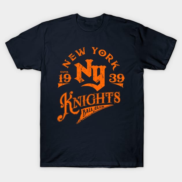 New York Knights T-Shirt by MindsparkCreative